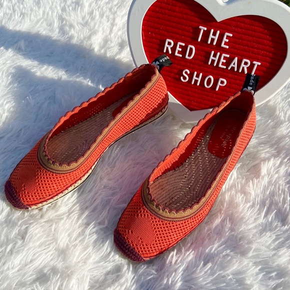 Kate Spade Knottingham Scallop Espadrille Flats - Picture 4 of 13